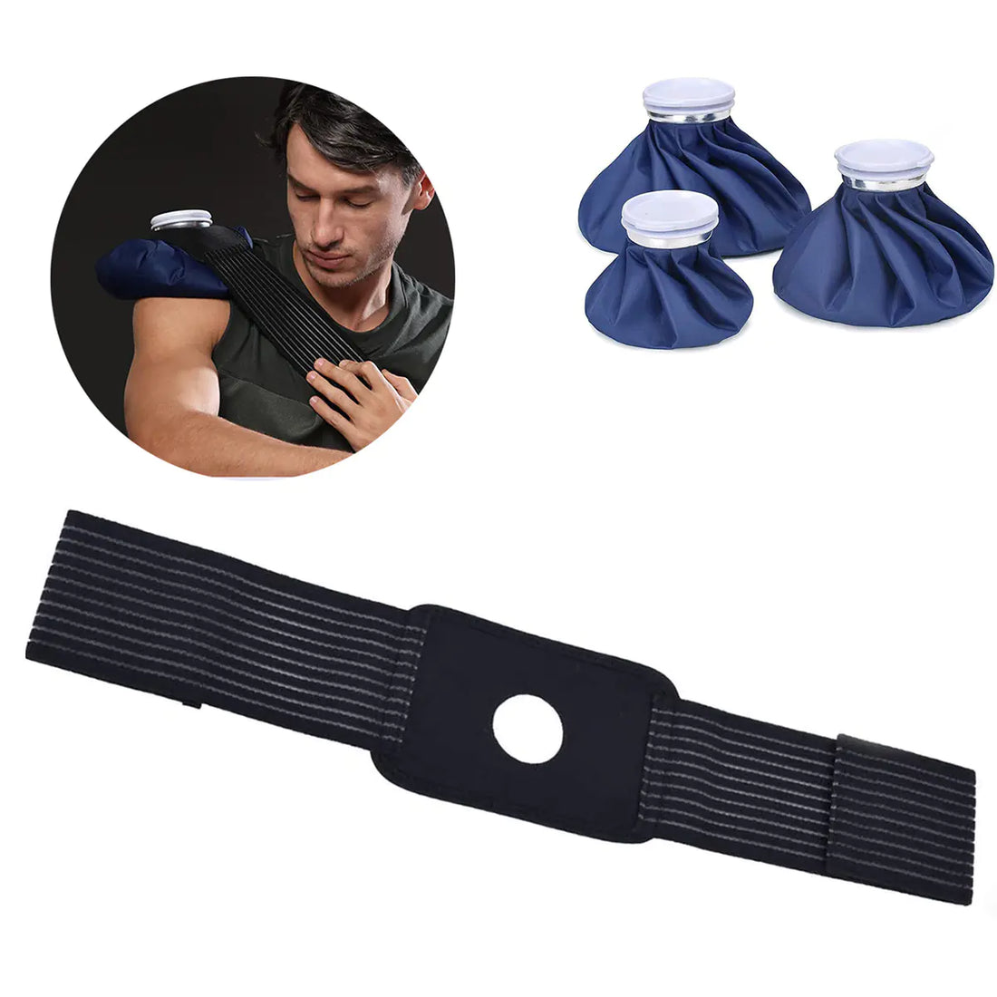 Cross-Border Ice Pack Straps and Fastening Bands